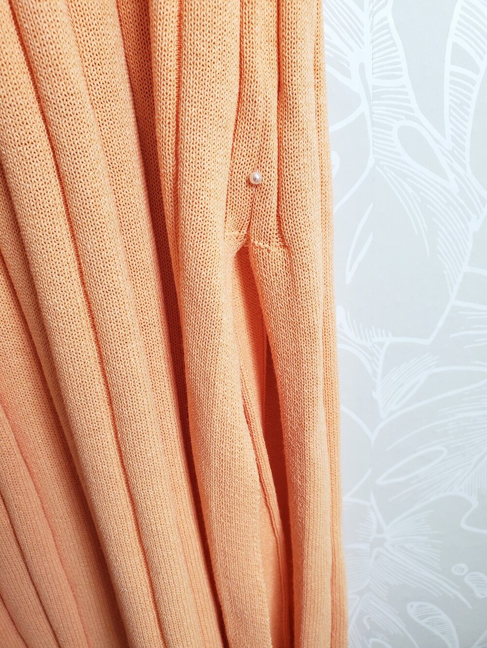 Pearl by Lela Rose Polo Knit Column Midi Dress Size Small - Picture 8 of 9